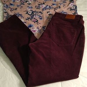 Lands End Corduroy Pants